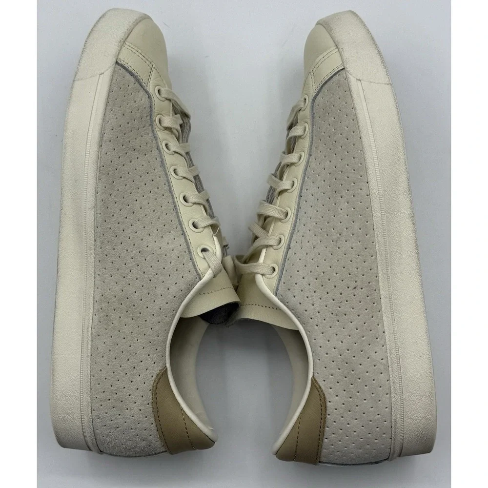 Adidas Rod Laver Vin Sneaker  Men's Sz 10 Beige/Ivory‎ Suede Leather